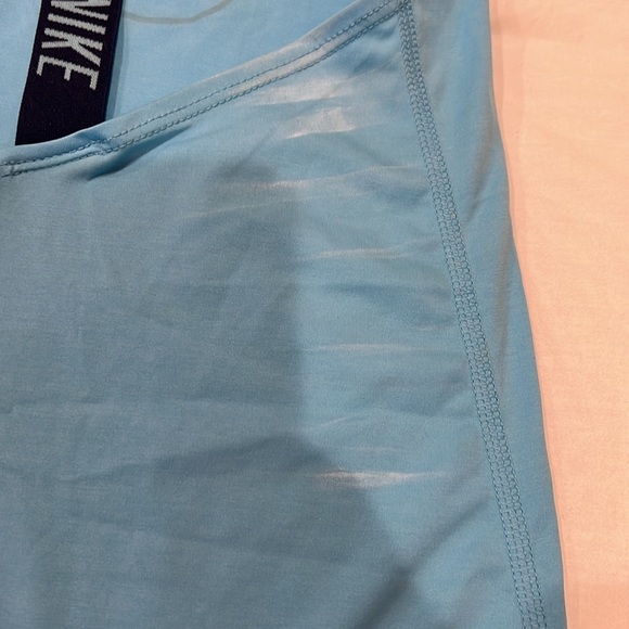 Nike Dri-Fit Small workout tank top in cool blue color - Picture 3 of 4